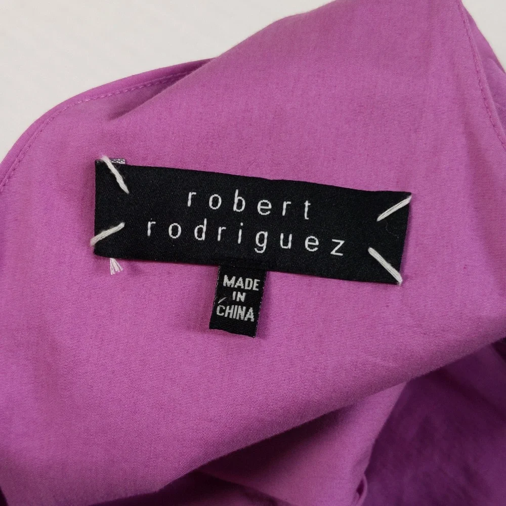 Robert Rodriguez lilac cocktail dress. Sz, 4 - Picture 9 of 9